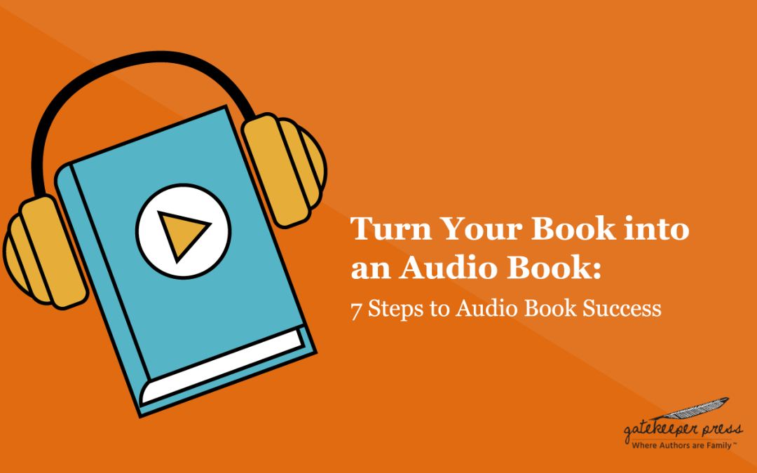 how to make a book into an audiobook