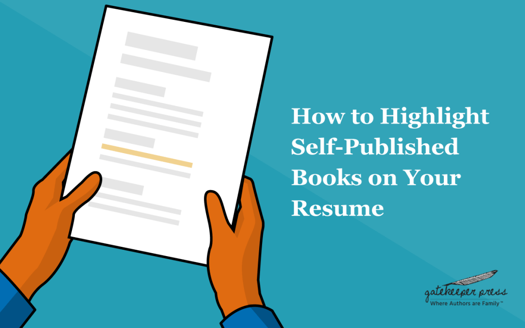 How to Highlight Self Published Books on Your Resume