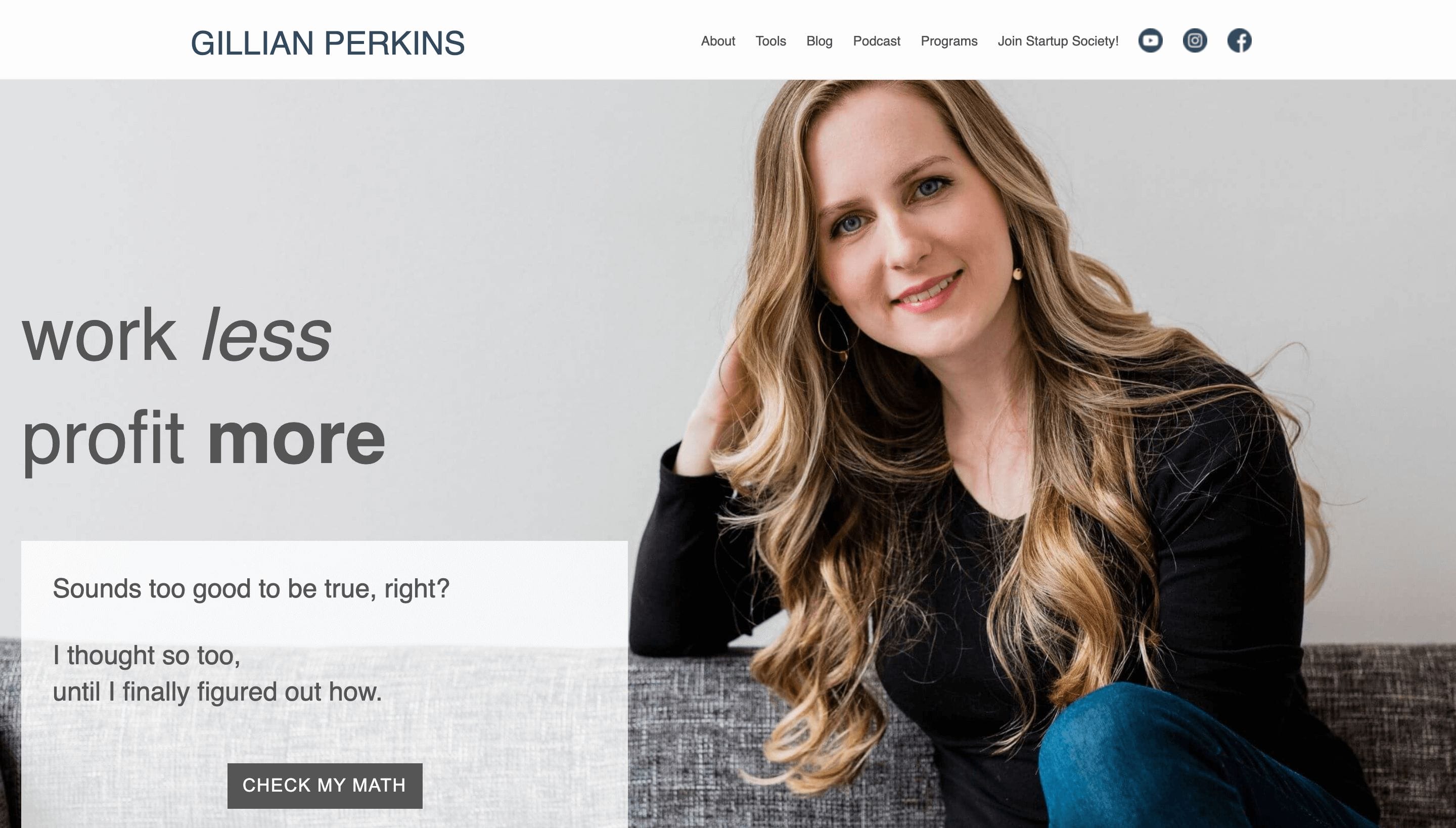 Gillian Perkins Author Website