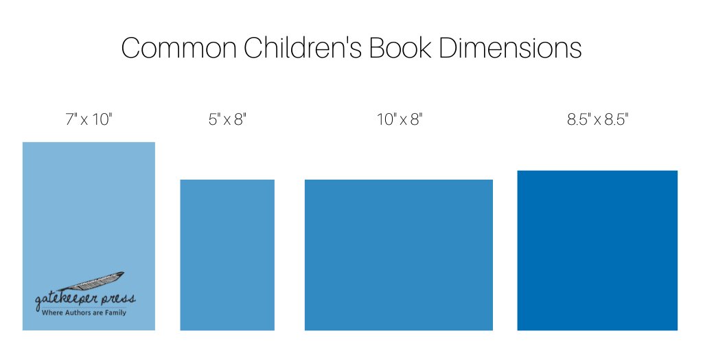 children's book dimensions